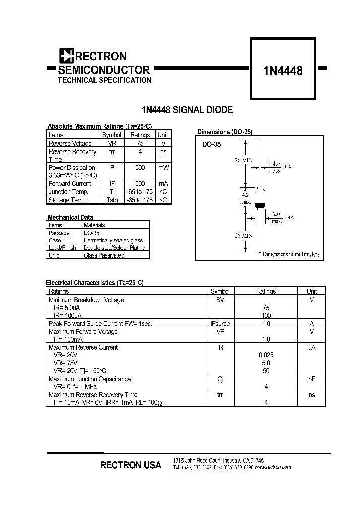 1N4448_1126637.PDF Datasheet