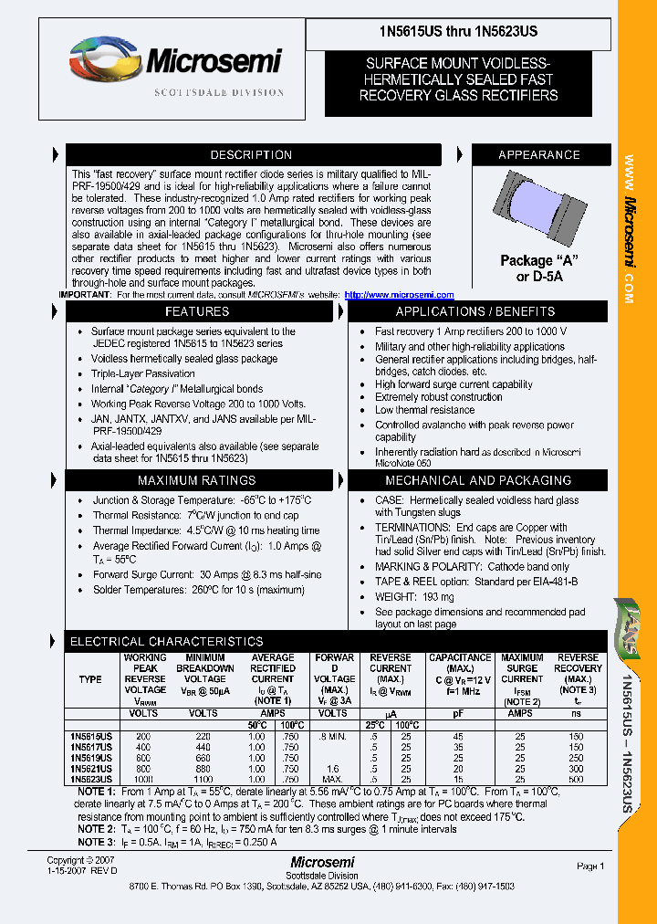 1N5623US_1192114.PDF Datasheet