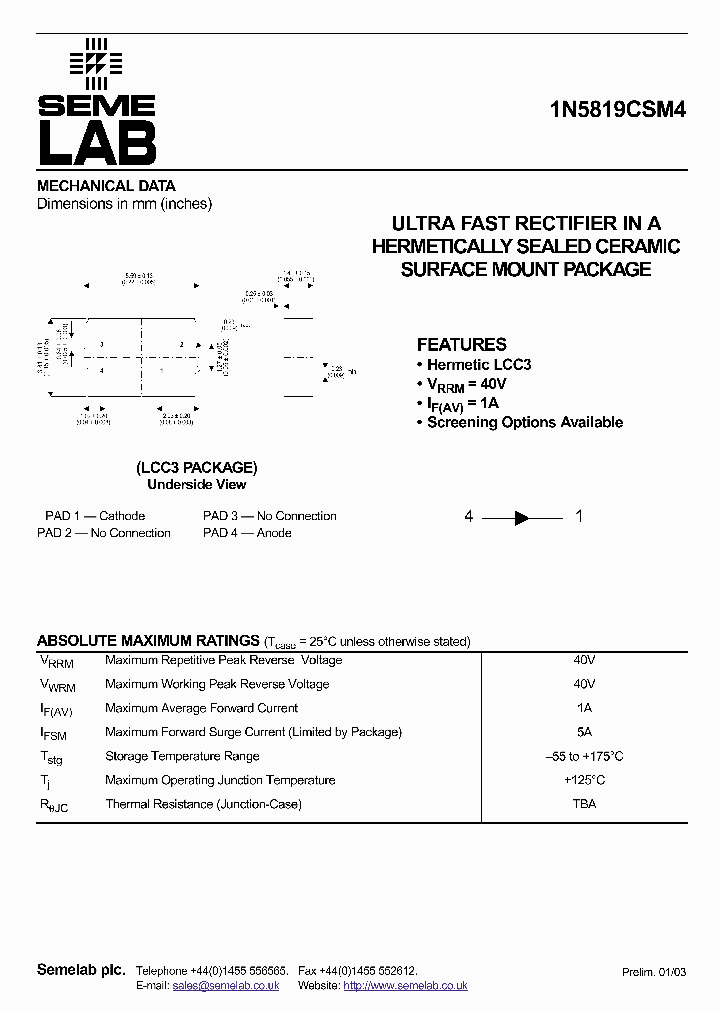 1N5819CSM4_1192176.PDF Datasheet