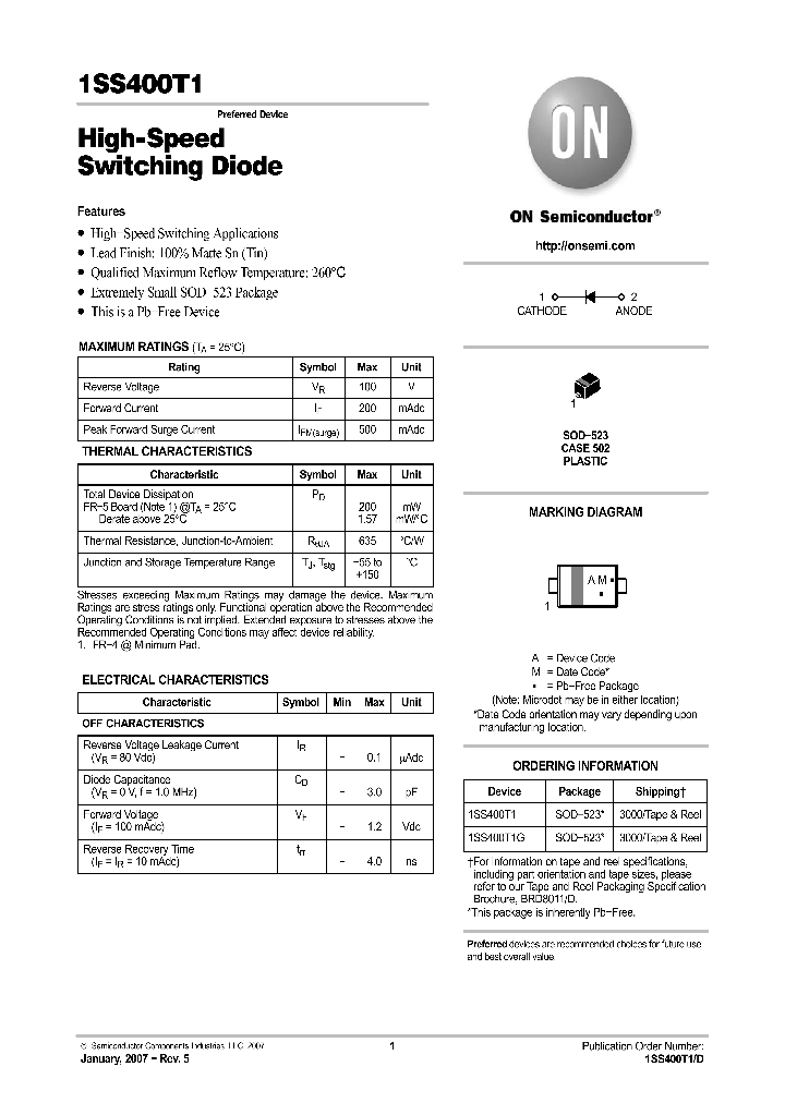 1SS400T107_1192649.PDF Datasheet