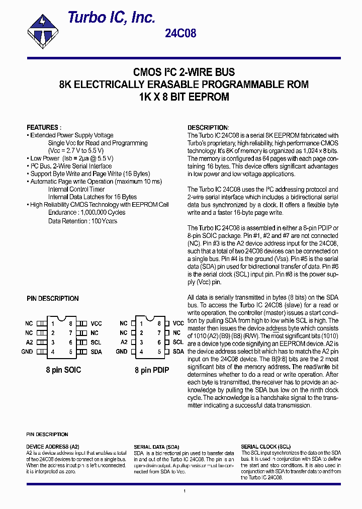 24C08_1082225.PDF Datasheet