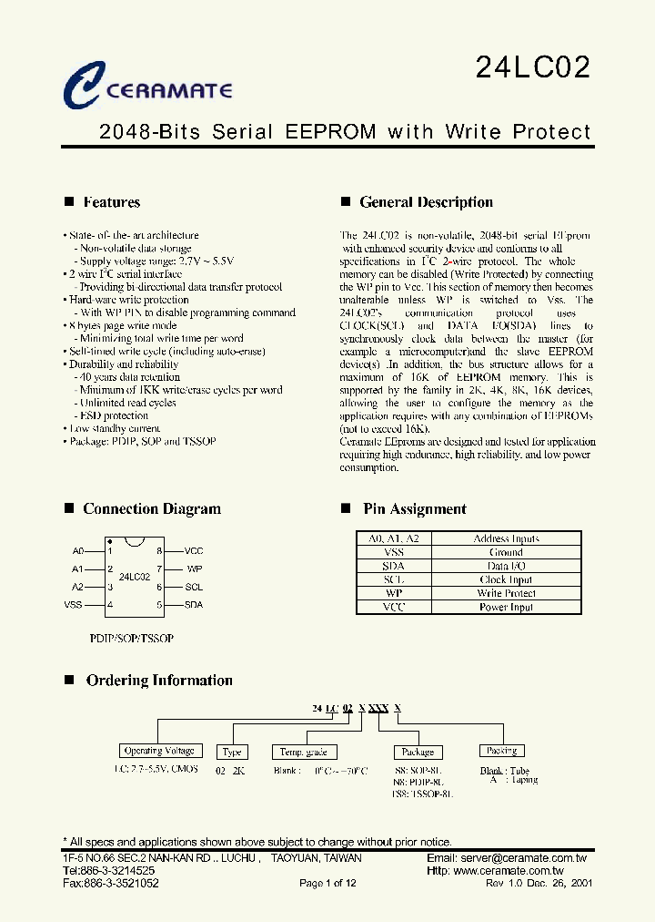 24LC02_1093340.PDF Datasheet