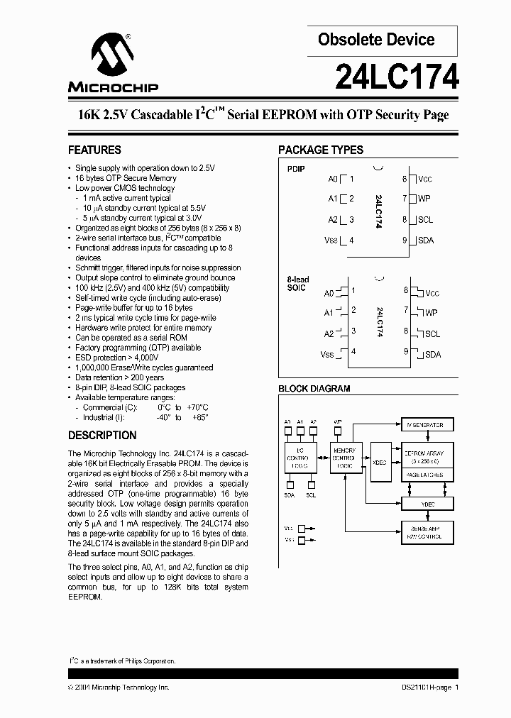 24LC174_1082340.PDF Datasheet