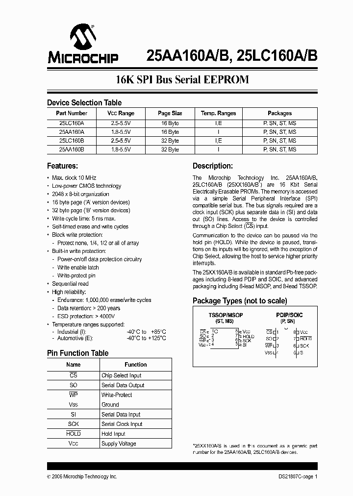 25LC160BT-ISTG_1193233.PDF Datasheet