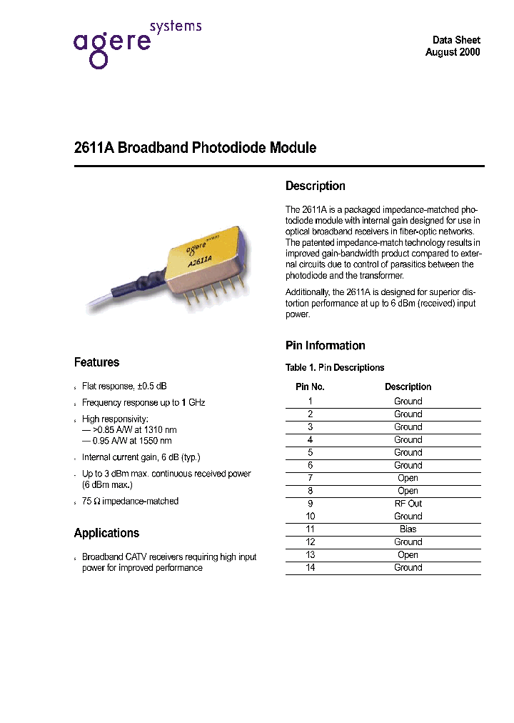 2611A_1193257.PDF Datasheet