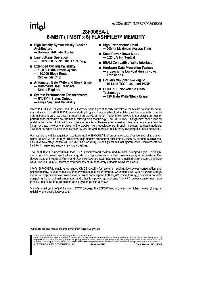 28F008SA-L_1193412.PDF Datasheet