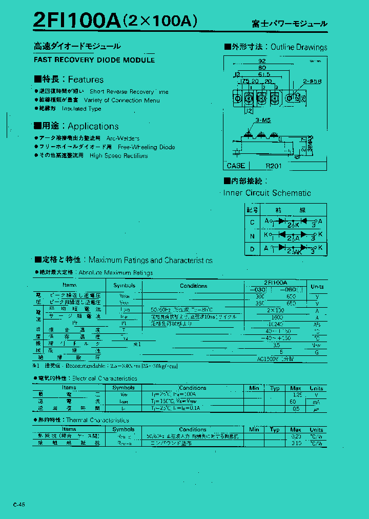 2FI100A_1193504.PDF Datasheet