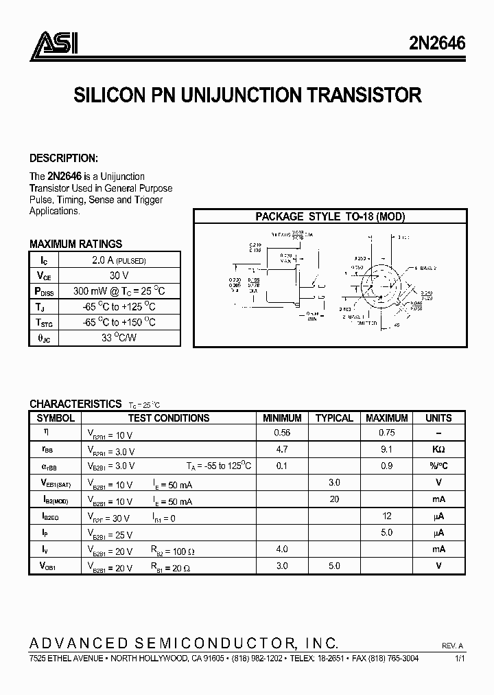 2N2646_1042088.PDF Datasheet