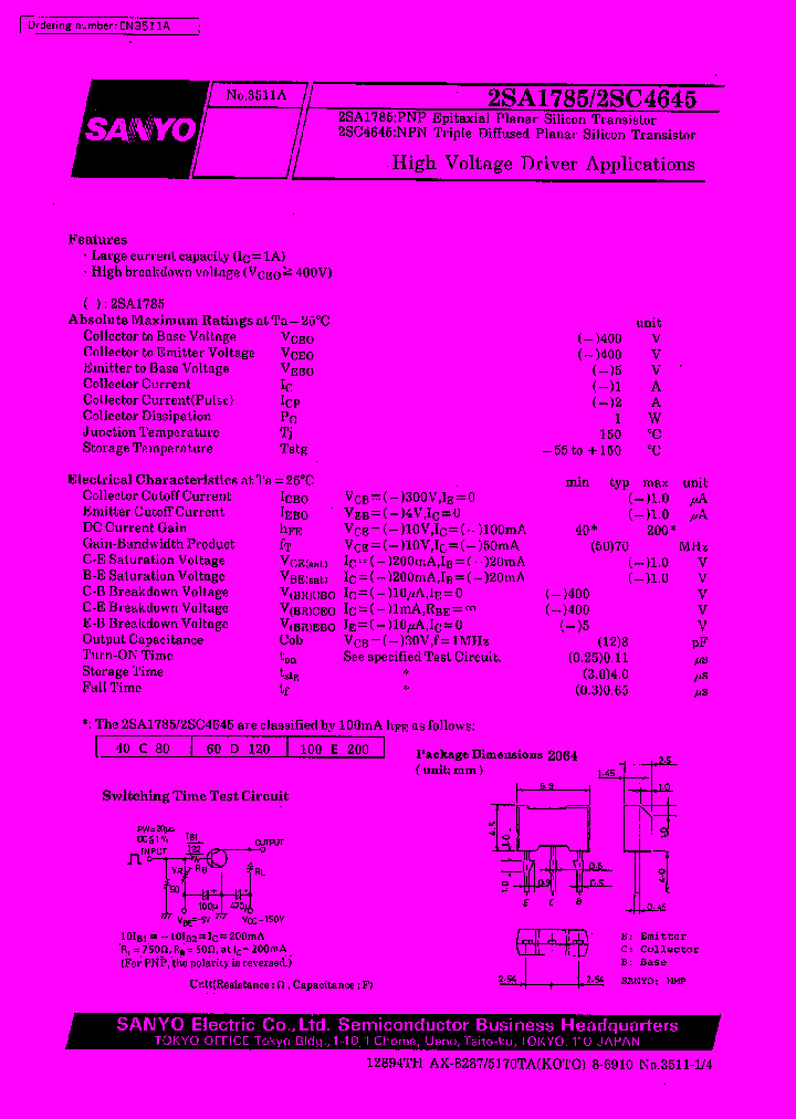 2SA1785_1059968.PDF Datasheet