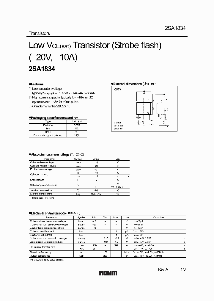 2SA1834_1194787.PDF Datasheet