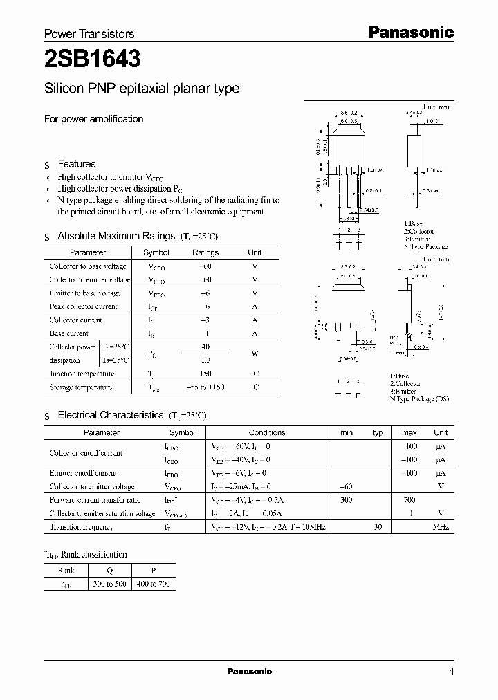 2SB1643_1044381.PDF Datasheet