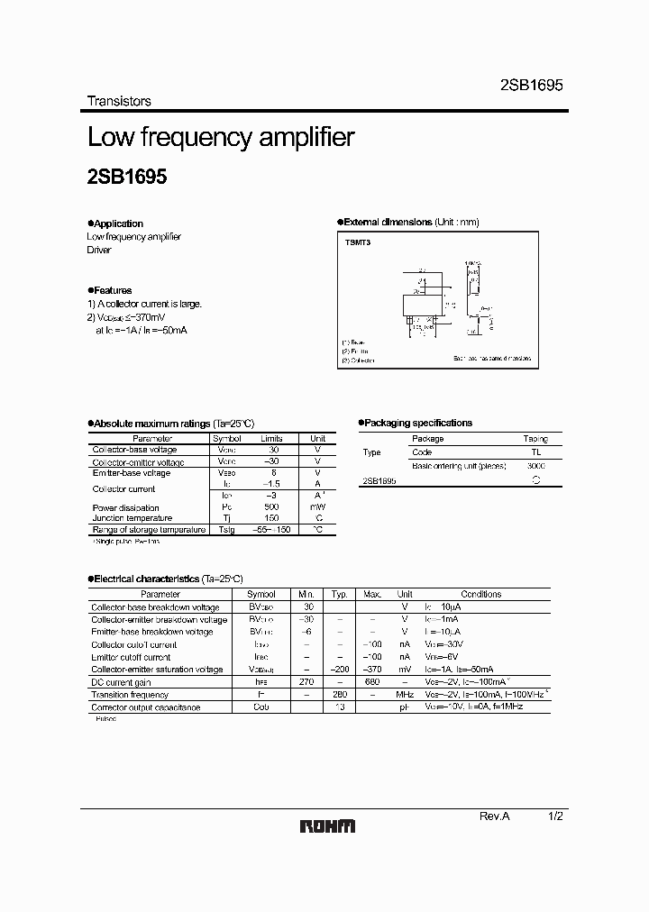 2SB16951_1195188.PDF Datasheet