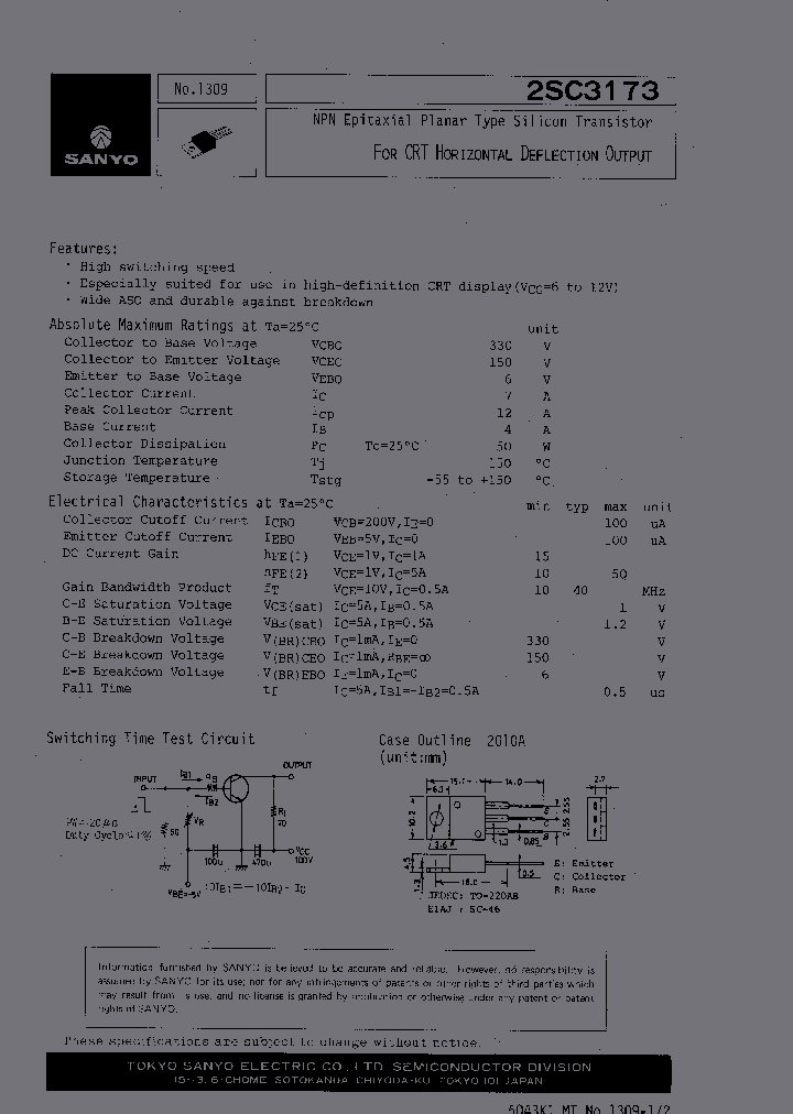 2SC3173_1025263.PDF Datasheet