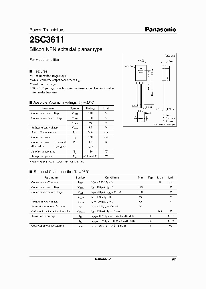 2SC3611_1195742.PDF Datasheet