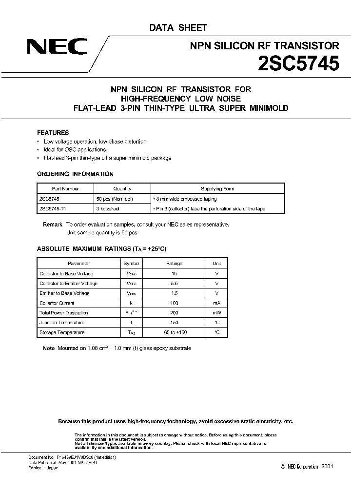 2SC5745_1111648.PDF Datasheet