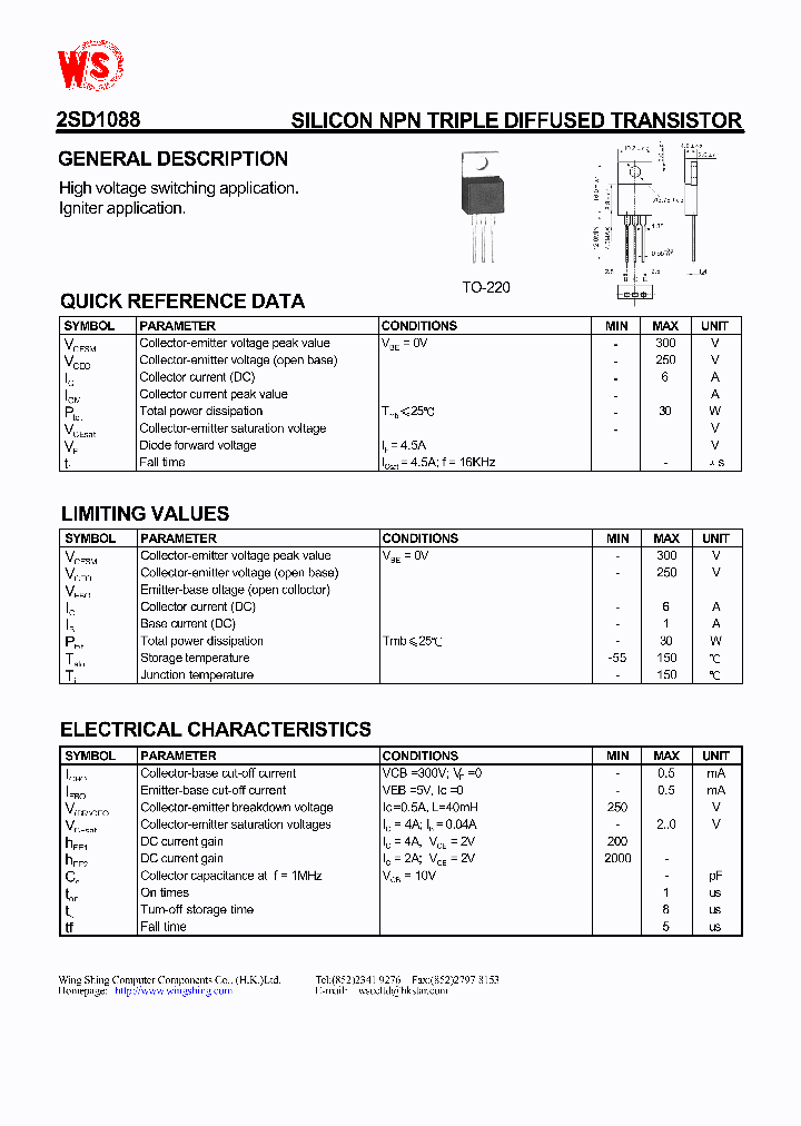 2SD1088_1196654.PDF Datasheet