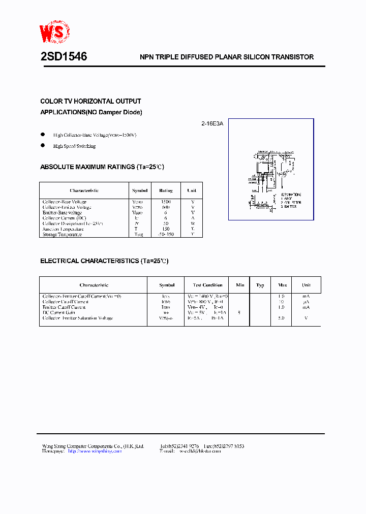 2SD1546_1196821.PDF Datasheet