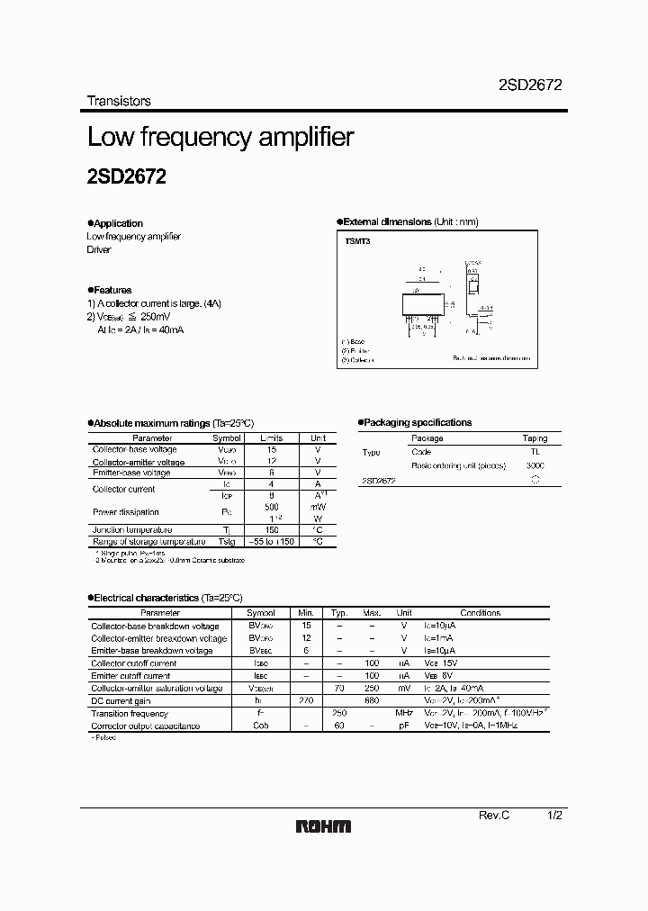 2SD26721_1197263.PDF Datasheet