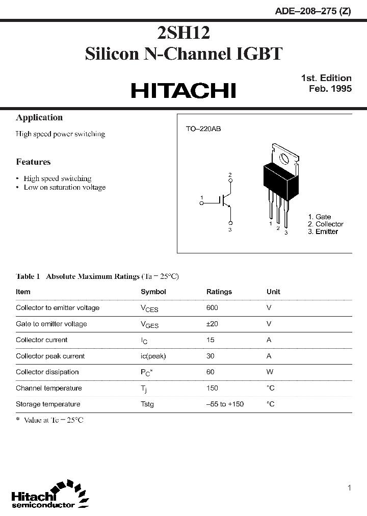 2SH12_1197412.PDF Datasheet