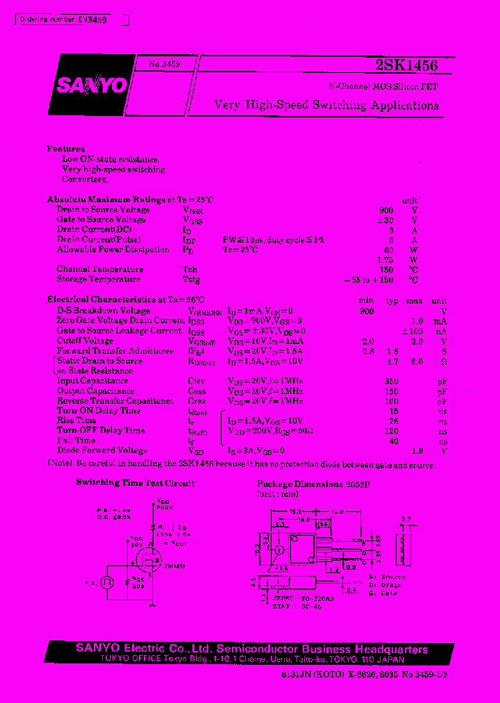 2SK1456_1197864.PDF Datasheet