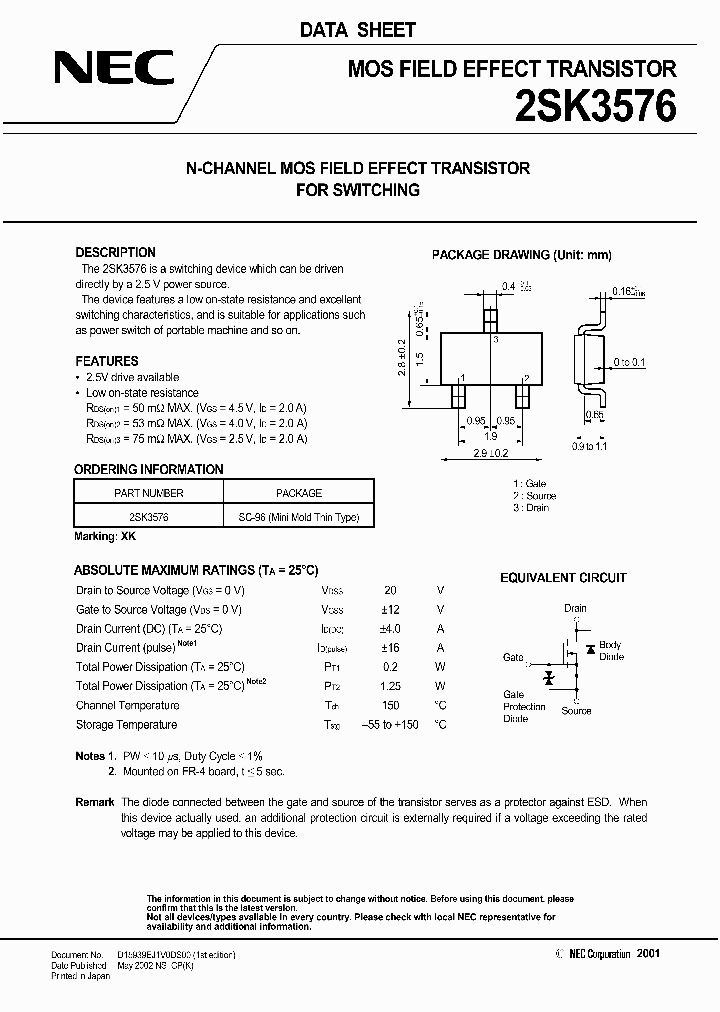 2SK3576_1198731.PDF Datasheet