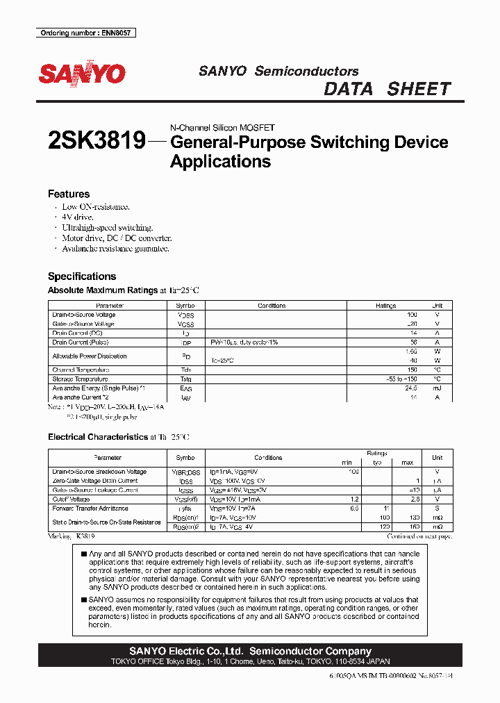 2SK3819_1025034.PDF Datasheet