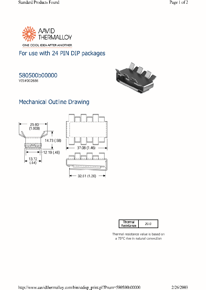 580500B00000_1185147.PDF Datasheet