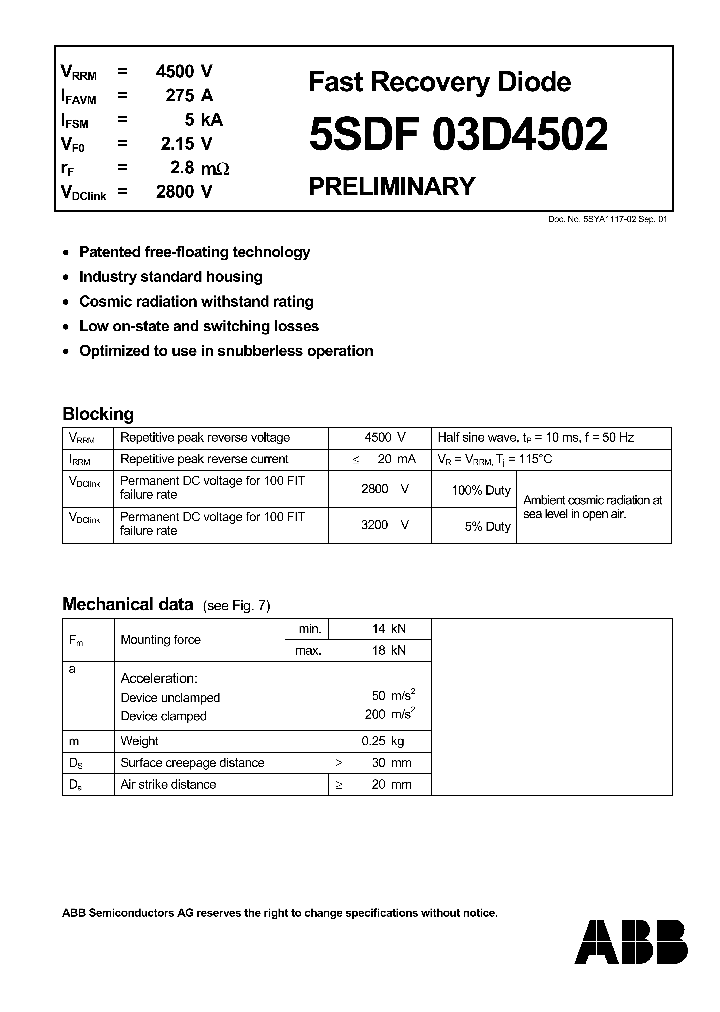5SDF03D4502_1200783.PDF Datasheet