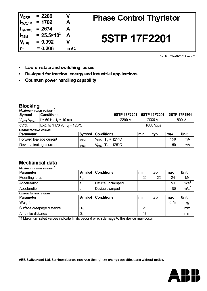 5STP17F2001_1187664.PDF Datasheet