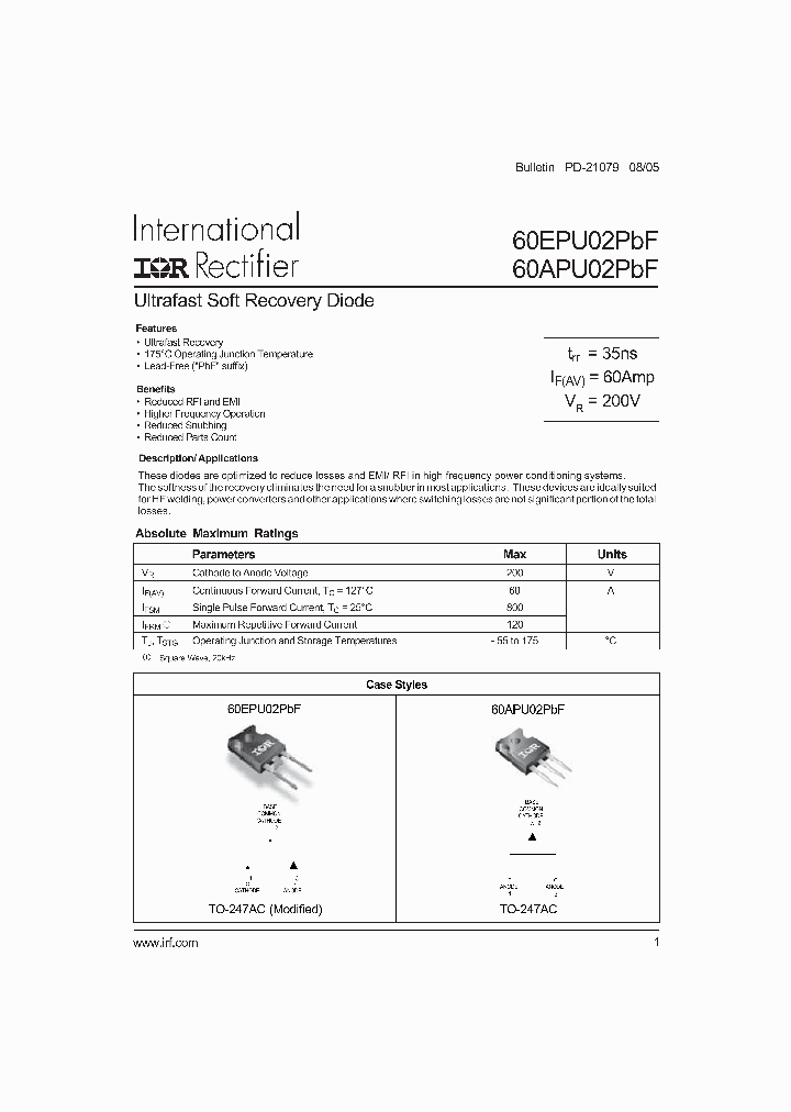 60APU02PBF_1116569.PDF Datasheet