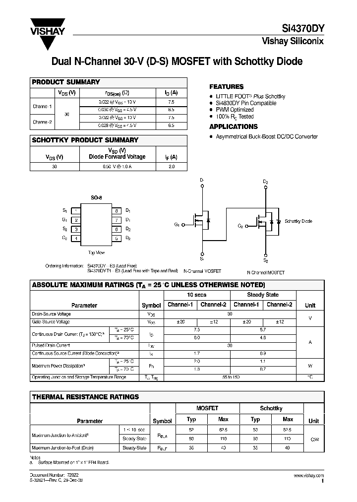 SI4370DY_1043616.PDF Datasheet