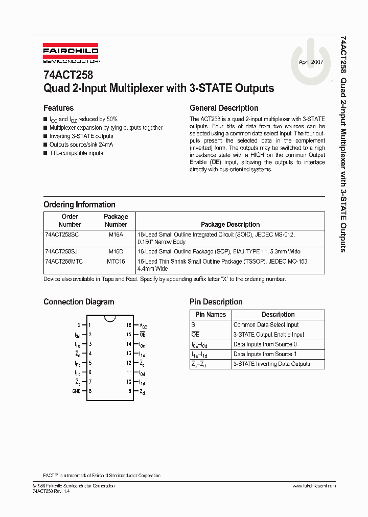 74ACT25807_1201637.PDF Datasheet