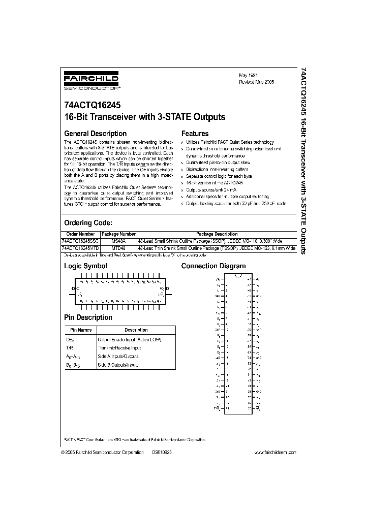 74ACTQ1624505_1201701.PDF Datasheet