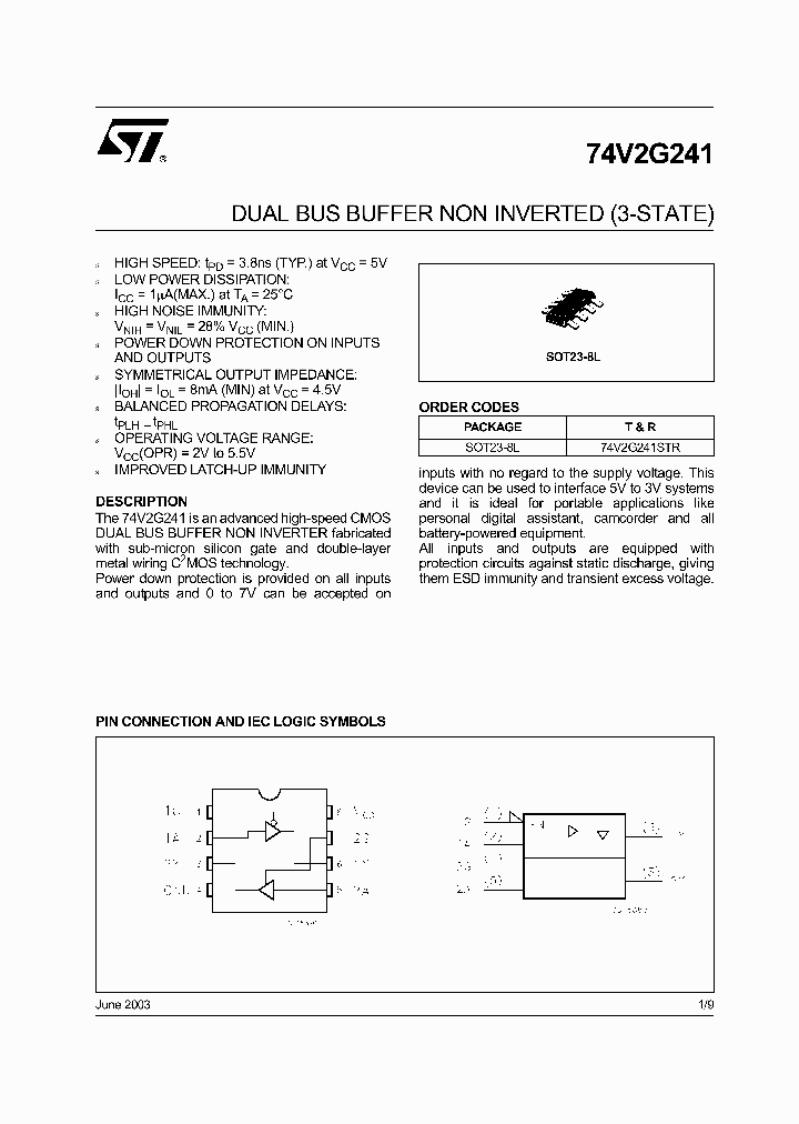 74V2G241STR_1203005.PDF Datasheet