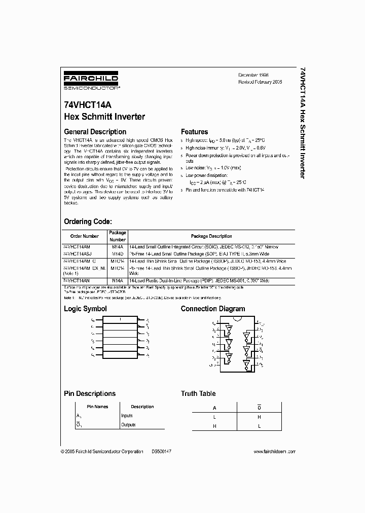 74VHCT14AM_1157214.PDF Datasheet