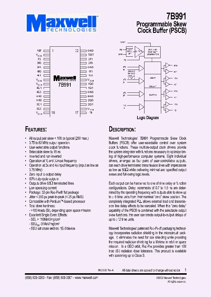7B991RPFS_1203400.PDF Datasheet