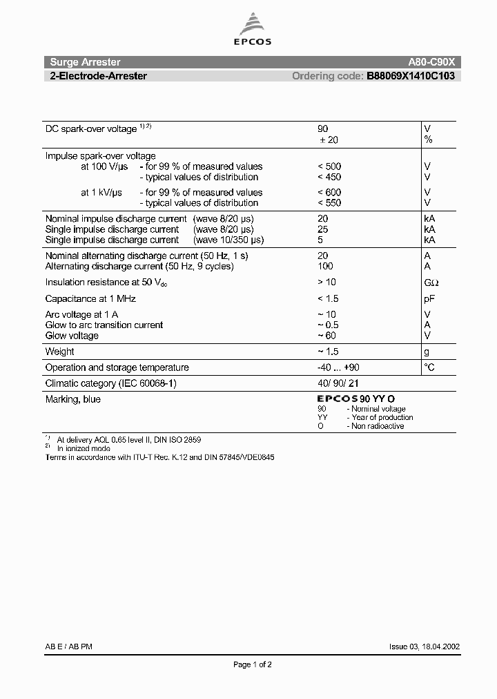 B88069X1410C103_942959.PDF Datasheet