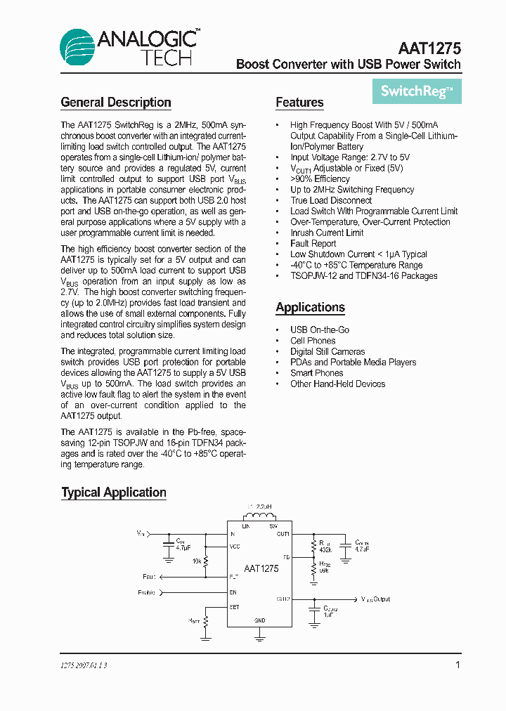 AAT1275ITP-50-T1_1205067.PDF Datasheet