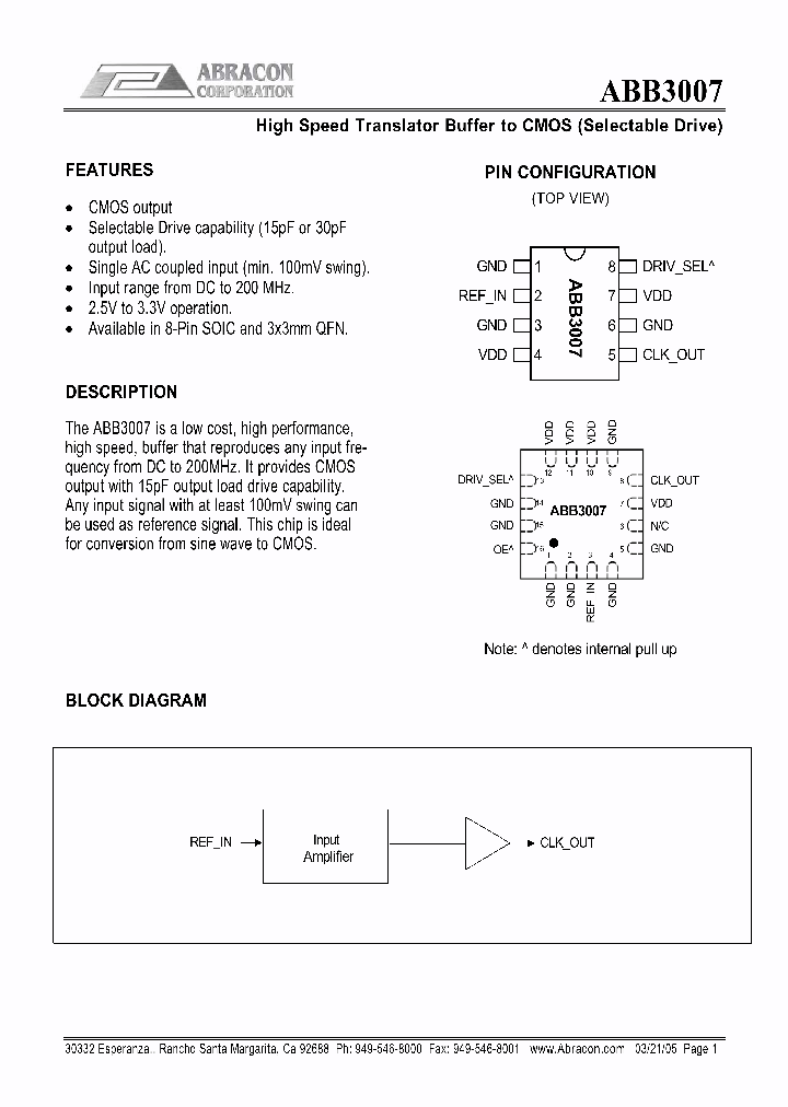 ABB3007SC-T_1205253.PDF Datasheet