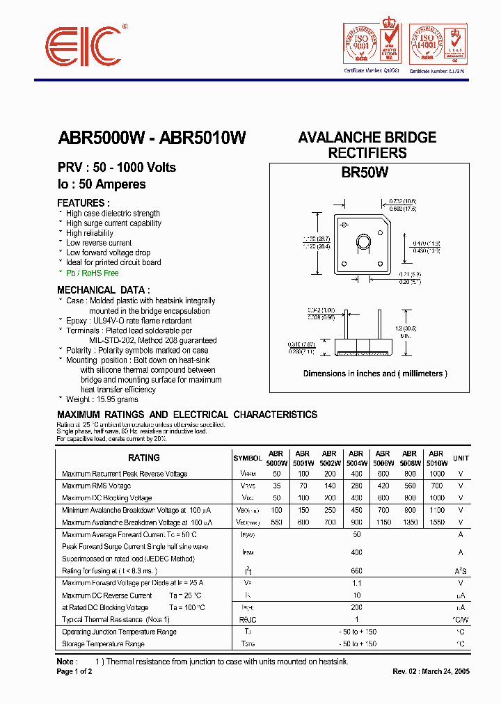 ABR5010W_1205310.PDF Datasheet