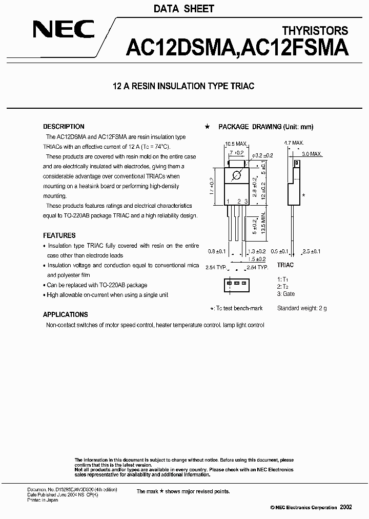 AC12FSMA_1205352.PDF Datasheet