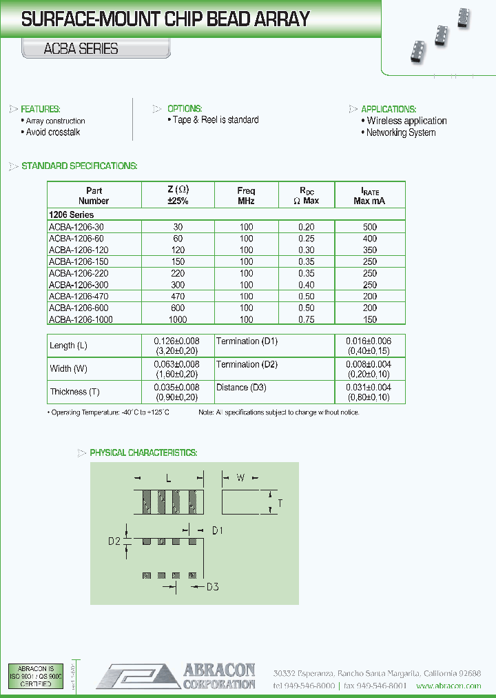 ACBA-1206-600_1205390.PDF Datasheet