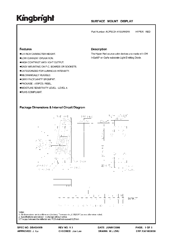 ACPSC04-41SURKWA_1205514.PDF Datasheet