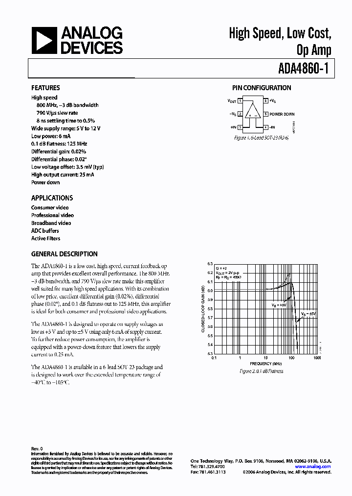 ADA4860-1YRJZ-R2_1112131.PDF Datasheet