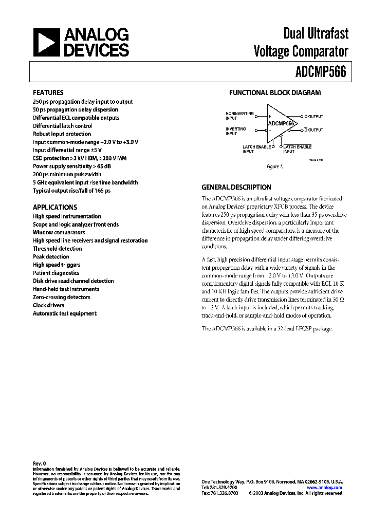 ADCMP566BCP_1207104.PDF Datasheet