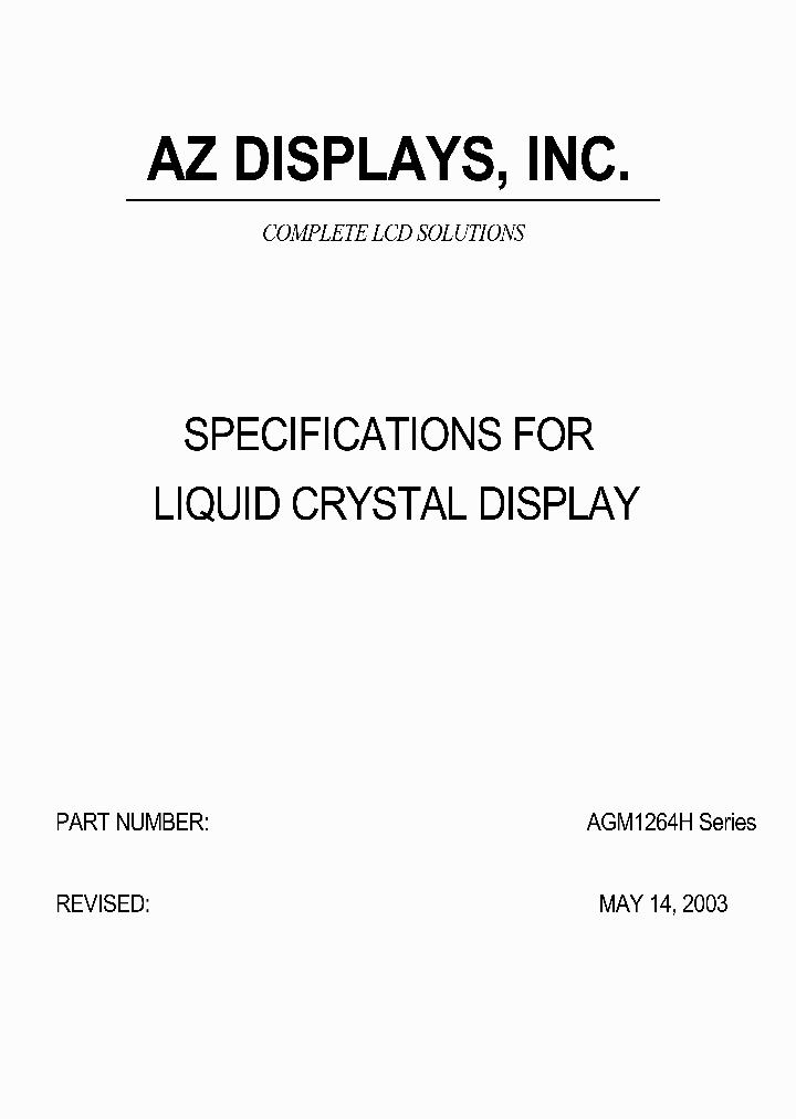 AGM1264H_1118307.PDF Datasheet