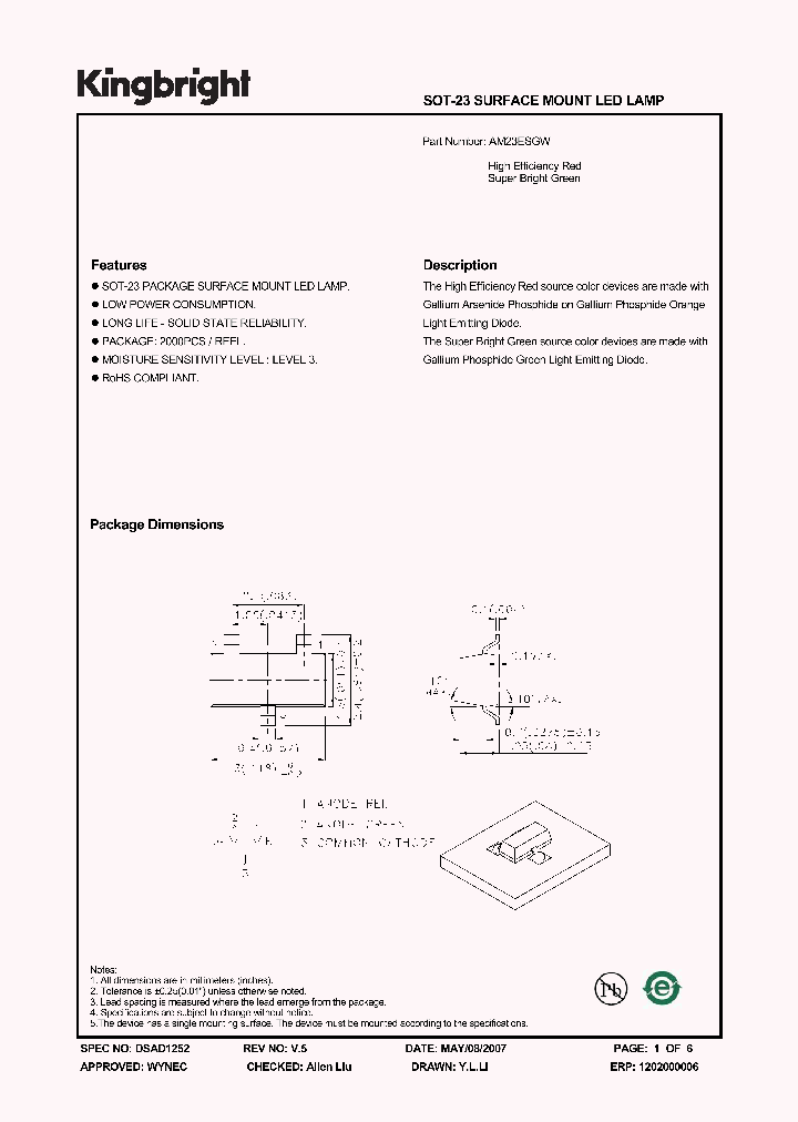 AM23ESGW_1208893.PDF Datasheet