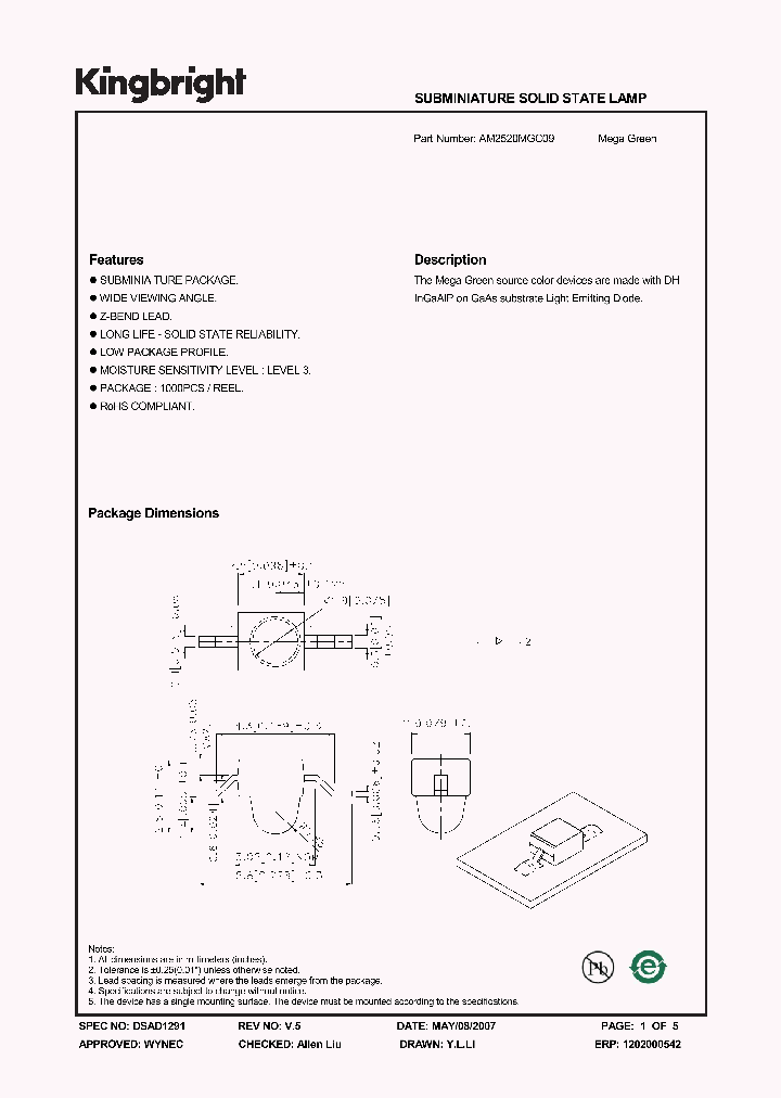 AM2520MGC09_1208950.PDF Datasheet