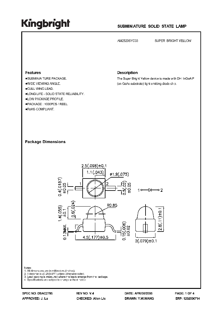 AM2520SYC03_1134874.PDF Datasheet