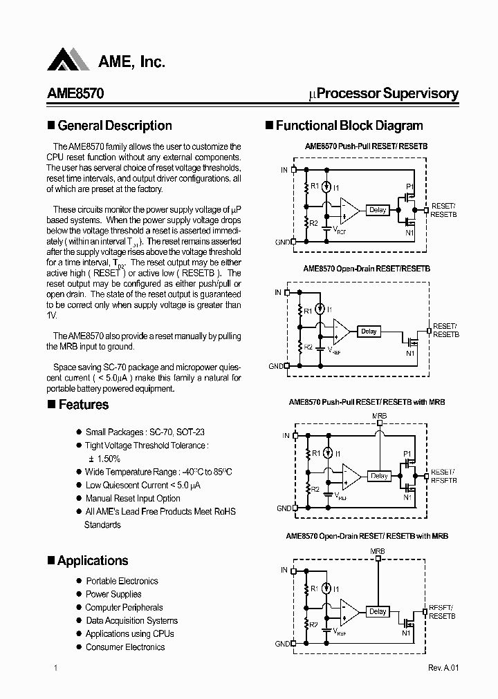 AME8570AEIUCF46Z_1209518.PDF Datasheet